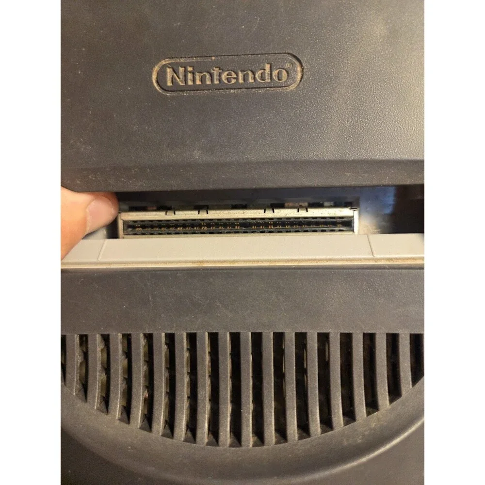 Vintage Nintendo 64 N64 Console Only Tested working + power cord AV Cord